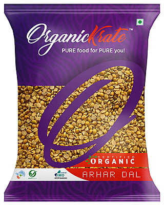 OrganicKrate Arhar Dal / ToorDal - Organic