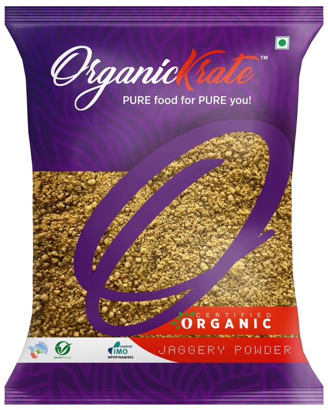 OrganicKrate Jaggery Powder (GUD)- Organic