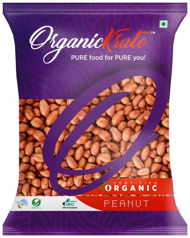 OrganicKrate Raw Peanut - Organic